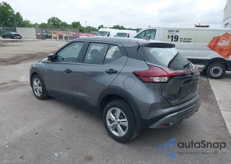 2023 Nissan Kicks S Xtronic Cvt z USA, uszkodzony, nr VIN 3N1CP5BV3PL543504